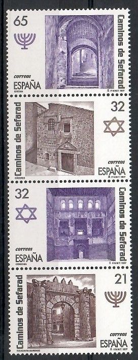 Znaczek Hiszpania 1997 Mi 3361-3364 Czyste **