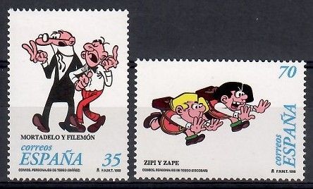 Znaczek Hiszpania 1998 Mi 3371-3372 Czyste **