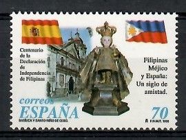 Znaczek Hiszpania 1998