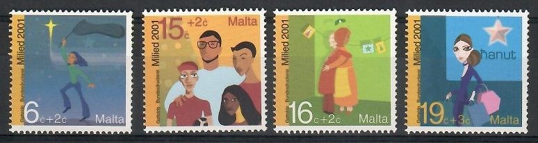 Znaczek Malta 2001