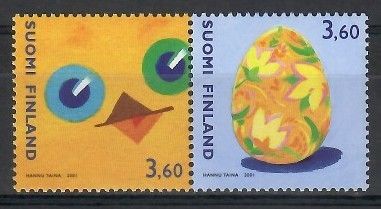 Znaczek Finlandia 2001