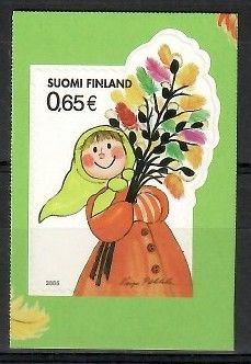 Znaczek Finlandia 2005