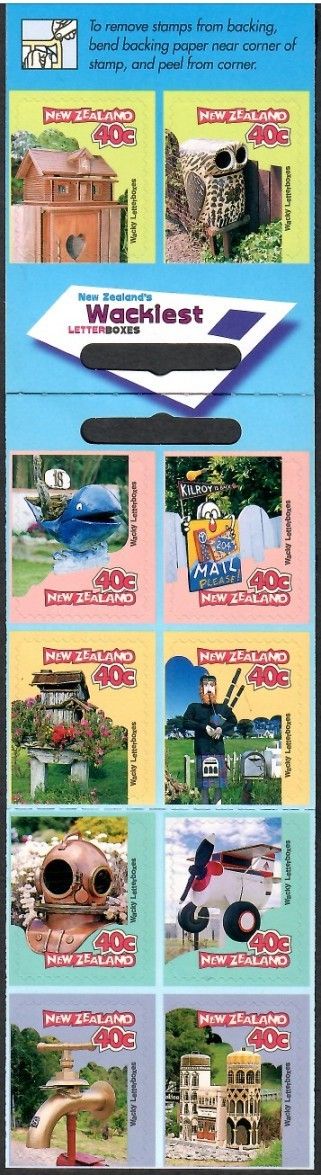 Znaczek Nowa Zelandia 1997 Mi mh 1590-1599 Czyste **