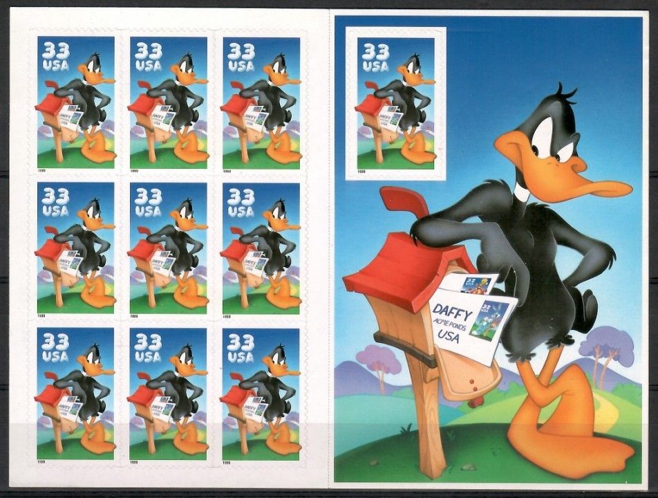 Znaczek USA 1999 Mi fol 57b Czyste **