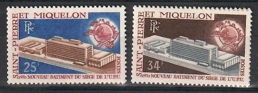 Znaczek Saint Pierre i Miquelon 1970