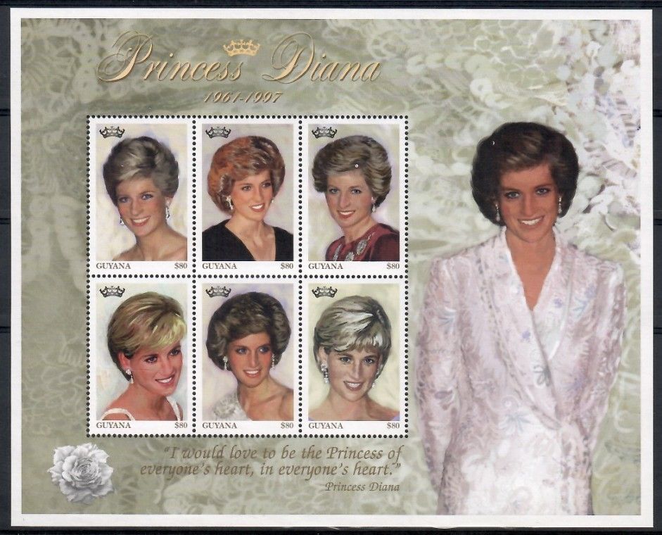 Znaczek Gujana 1997