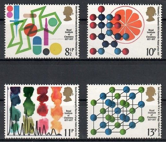 Znaczek Wielka Brytania 1977 Mi 735-738 Czyste **
