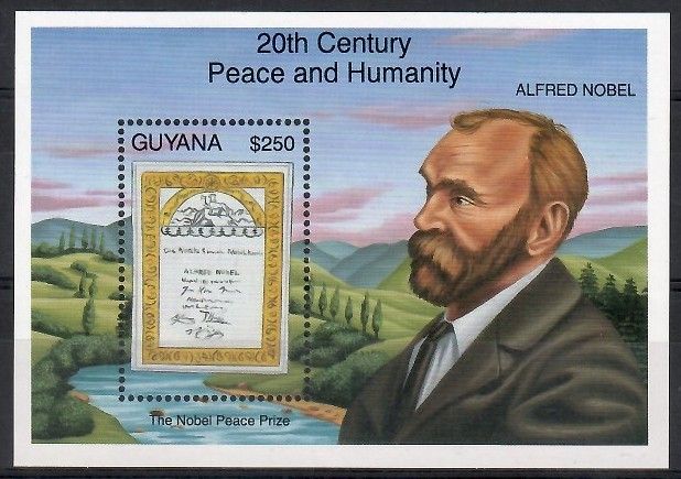 Znaczek Gujana 1993 Mi bl 285 Czyste **