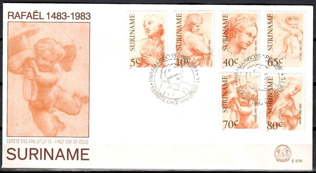 Znaczek Surinam 1983