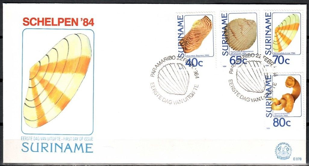 Znaczek Surinam 1984