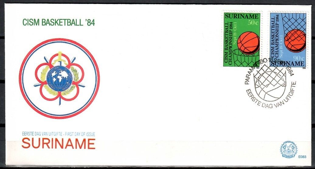 Znaczek Surinam 1984