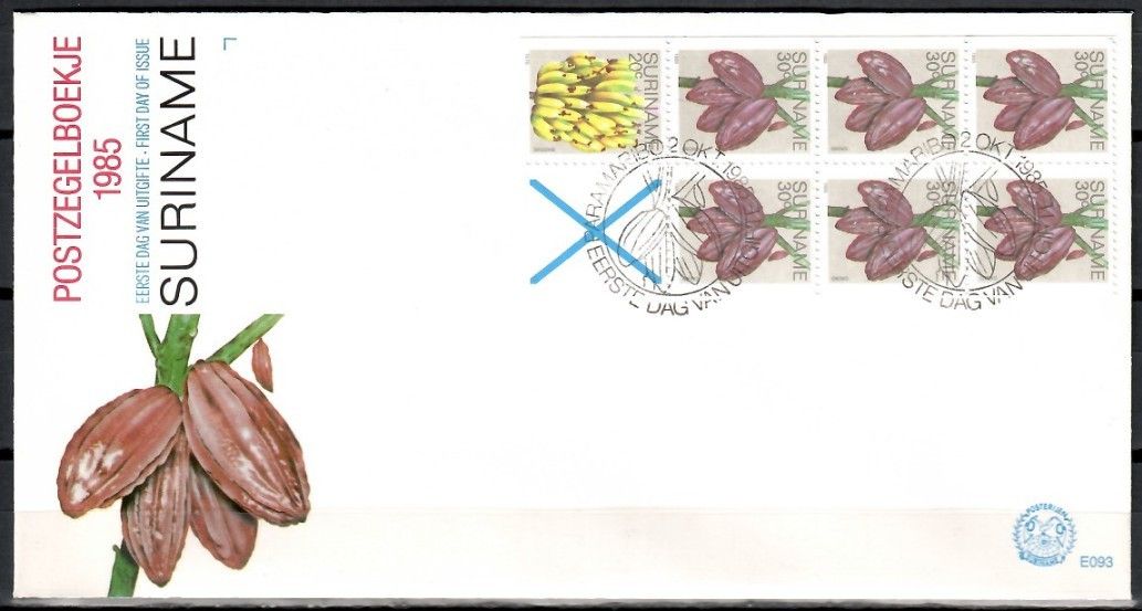 Znaczek Surinam 1985