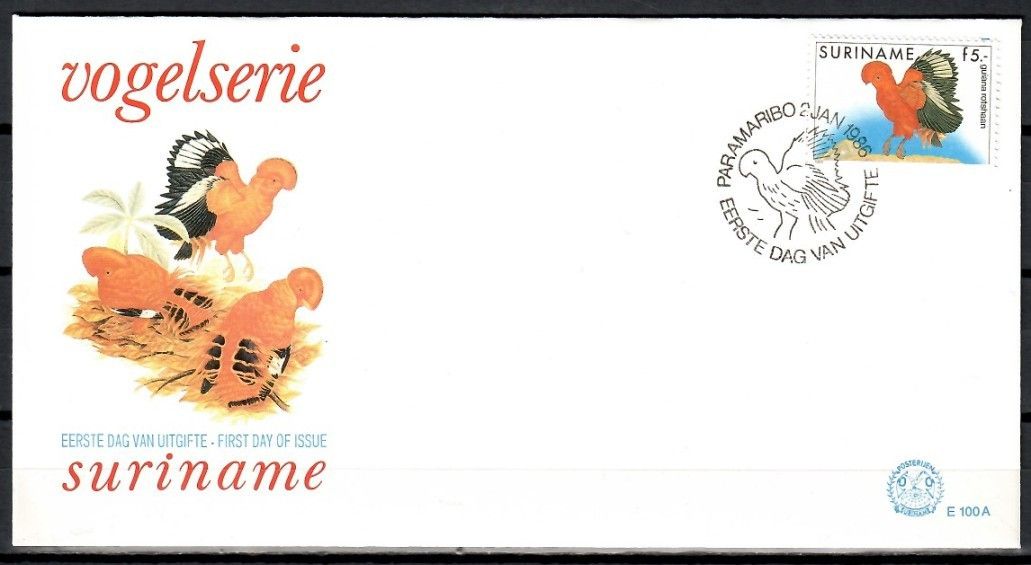 Znaczek Surinam 1986