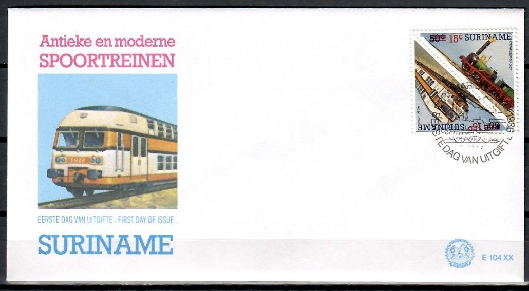 Znaczek Surinam 1986