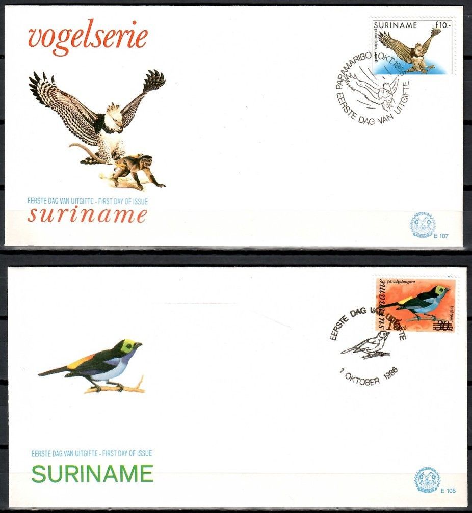 Znaczek Surinam 1986