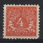 Znaczek Polska 1919 Mi por 23 Fi D24 Czyste **