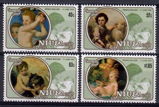 Znaczek Niue 1982 Mi 477-480 Czyste **