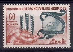 Znaczek Nowe Hebrydy 1963 Mi 195 Czyste **