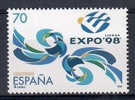 Znaczek Hiszpania 1998 Mi 3393 Czyste **
