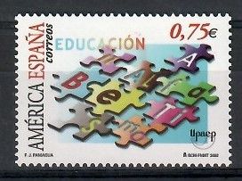 Znaczek Hiszpania 2002