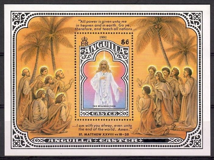 Znaczek Anguilla 1991