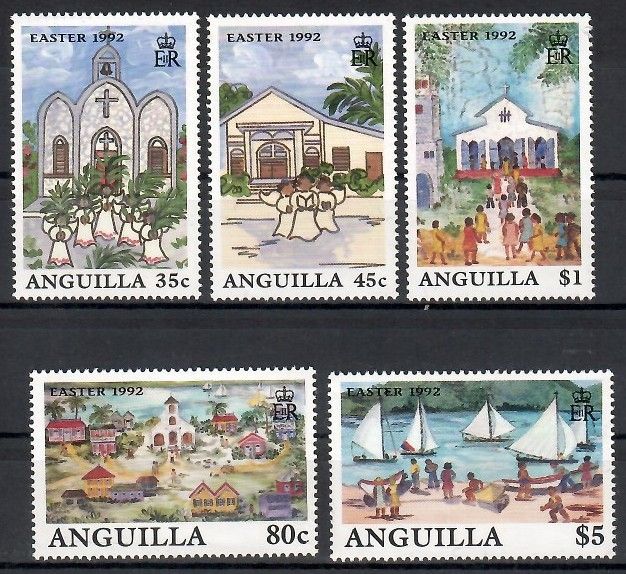 Znaczek Anguilla 1992