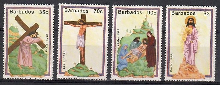 Znaczek Barbados 1992