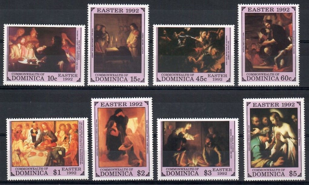 Znaczek Dominika 1992