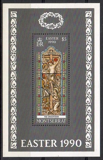 Znaczek Montserrat 1990