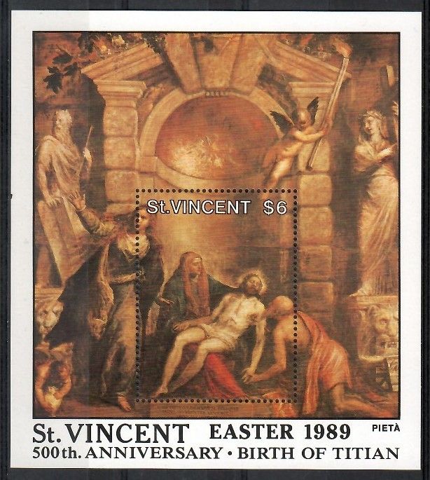 Znaczek St. Vincent 1989