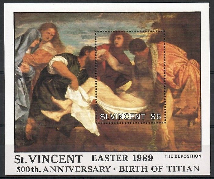 Znaczek St. Vincent 1989
