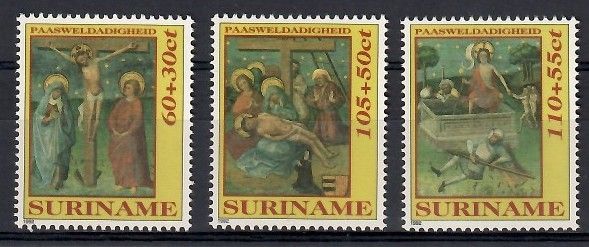 Znaczek Surinam 1992 Mi 1400-1402 Czyste **