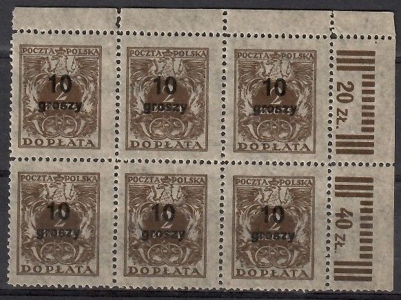 Znaczek Polska 1934 Mi por 84 Fi D81 Czyste **