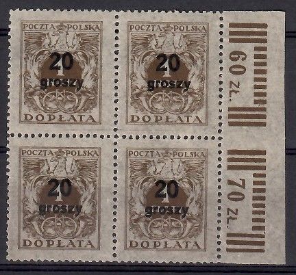 Znaczek Polska 1934 Mi por 86 Fi D83 Czyste **