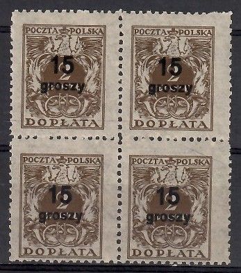 Znaczek Polska 1934 Mi por 85 Fi D82 Czyste **