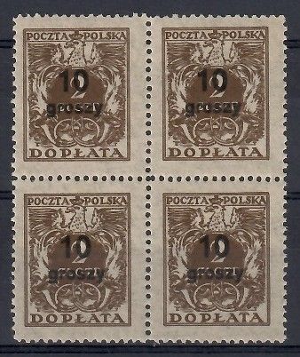 Znaczek Polska 1934 Mi por 84 Fi D81 Czyste **