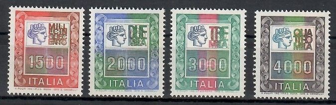 Znaczek Włochy 1979 Mi 1641-1644 Czyste **