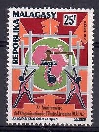 Znaczek Madagaskar 1973 Mi 682 Czyste **