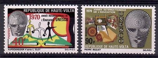 Znaczek Górna Wolta 1970