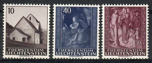Znaczek Liechtenstein 1964