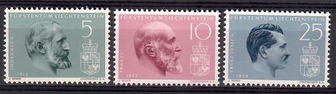 Znaczek Liechtenstein 1962