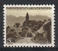 Znaczek Liechtenstein 1949