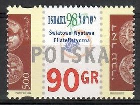 Znaczek Polska 1998 Mi 3713 Fi 3565 Czyste **