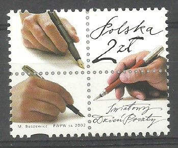 Znaczek Polska 2002 Mi 4001 Fi 3851 Czyste **