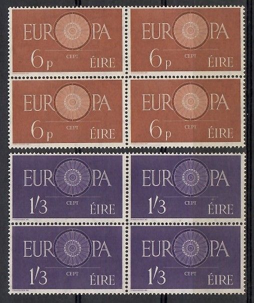 Znaczek Irlandia 1960 Mi 146-147 Czyste **