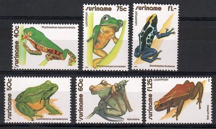 Znaczek Surinam 1981 Mi 948-953 Czyste **