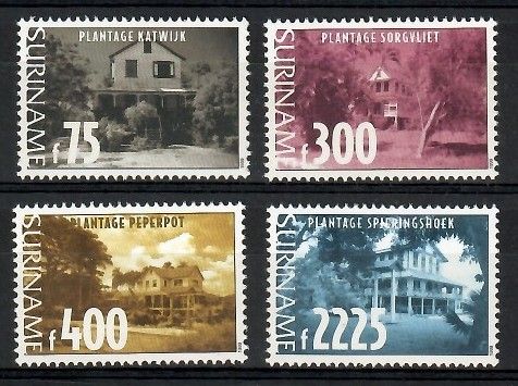 Znaczek Surinam 1999 Mi 1689-1692 Czyste **