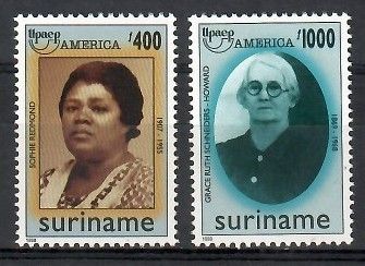 Znaczek Surinam 1998 Mi 1659-1660 Czyste **