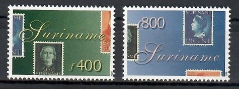 Znaczek Surinam 1998 Mi 1661-1662 Czyste **