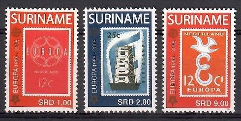 Znaczek Surinam 2006 Mi 2028-2030 Czyste **